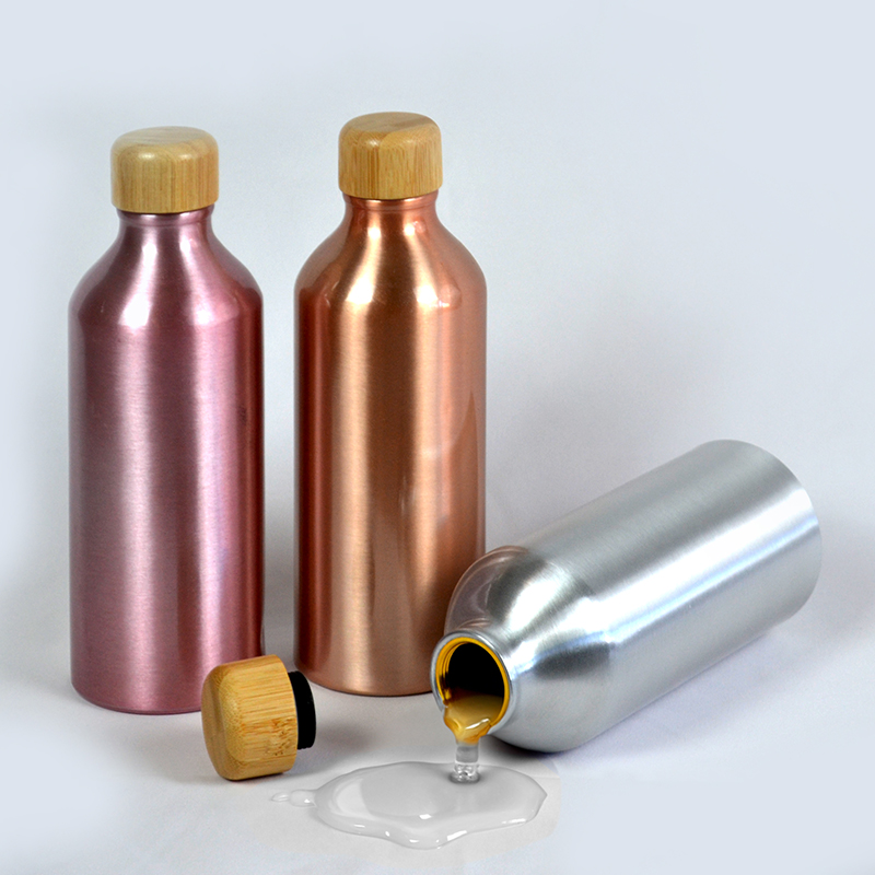 BOTELLA SILK ALUMINIO (ROSA DORADO)(600ML)