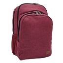 MOCHILA TRIPLE COMPARTIMENTO GARNET