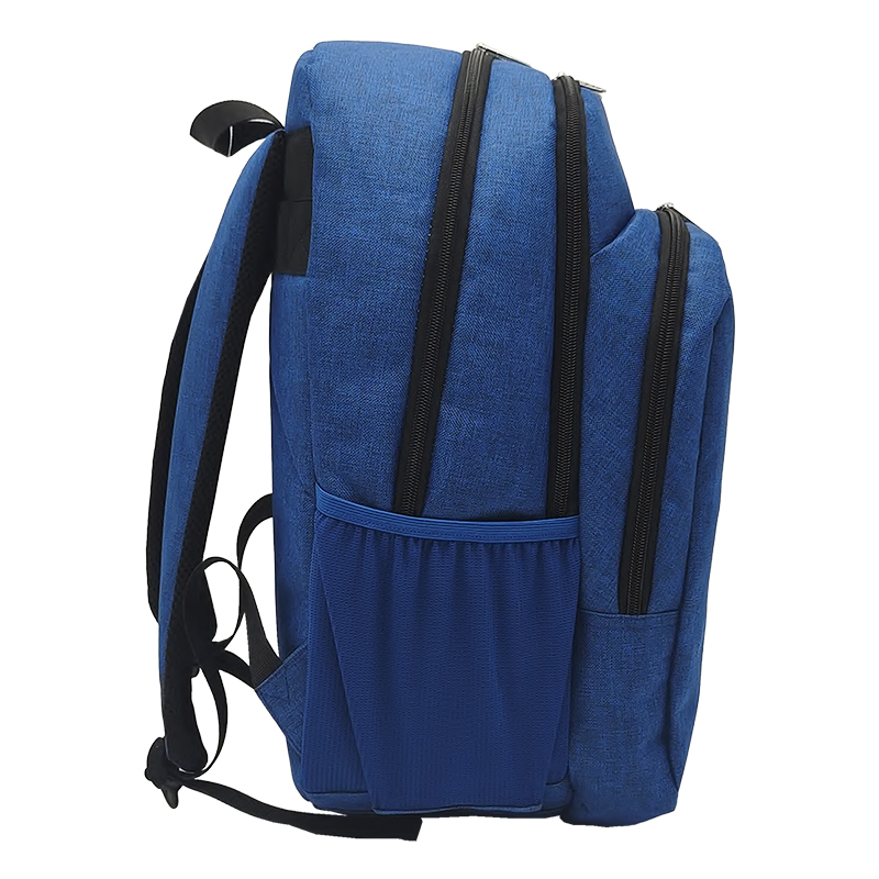 MOCHILA TRIPLE COMPARTIMENTO AZUL MARINO