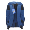 MOCHILA TRIPLE COMPARTIMENTO AZUL MARINO