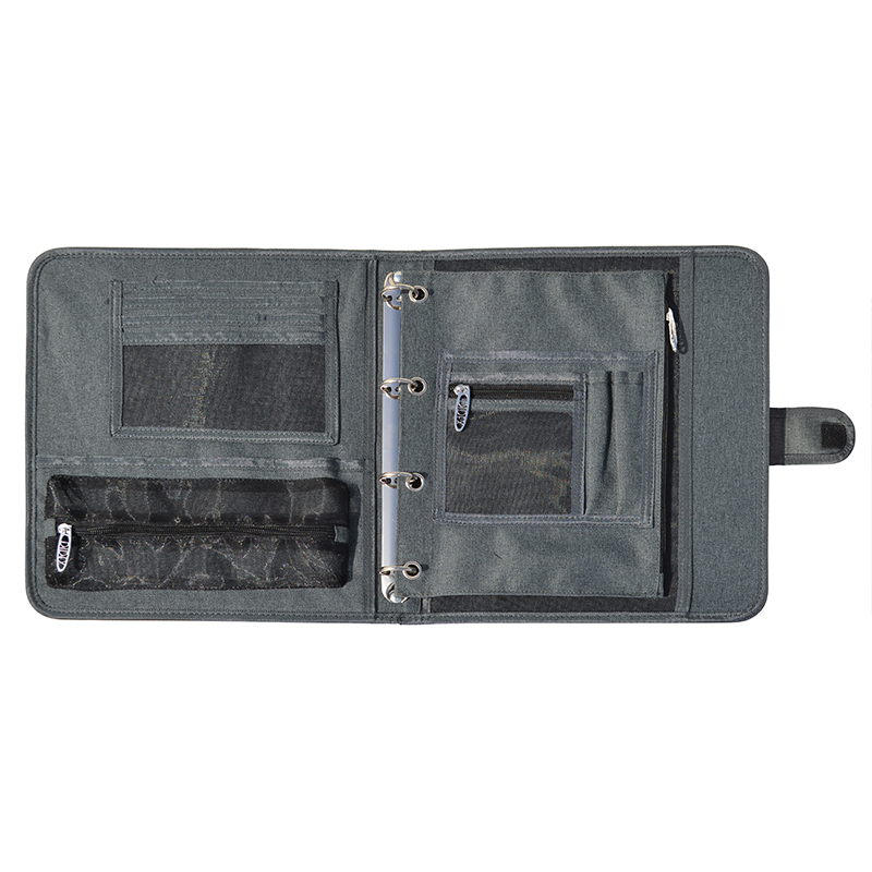 CARPETA ARCHIVADORA JEANS GRIS