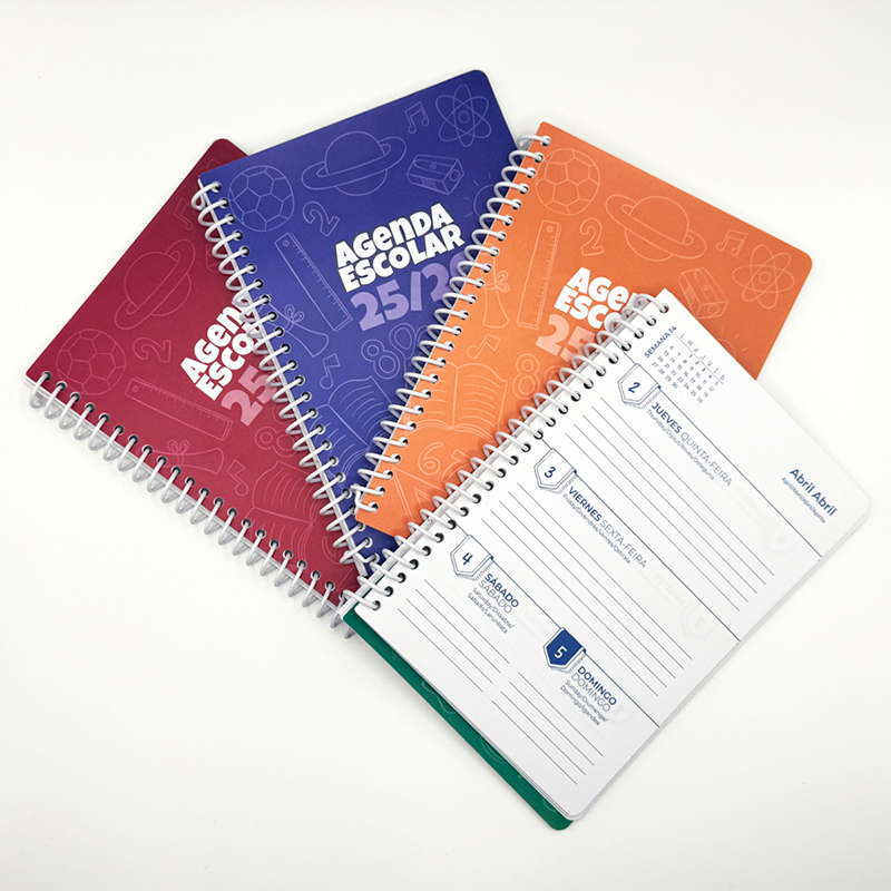 AGENDA ESCOLAR BB A5 SEMANA VISTA DIDEX 2025-26