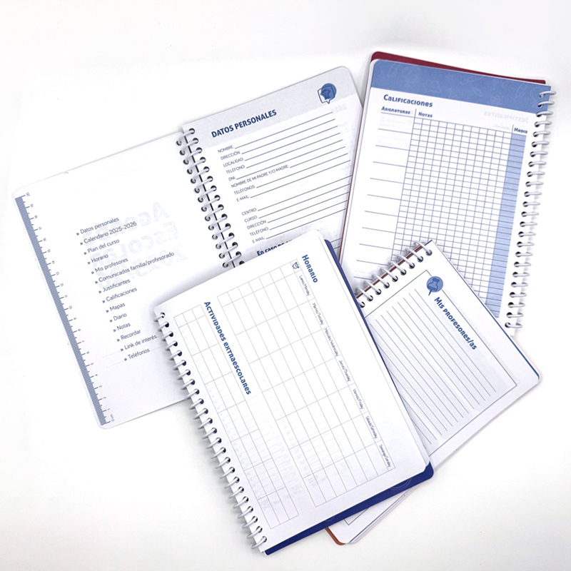 AGENDA ESCOLAR BB A5 SEMANA VISTA DIDEX 2025-26