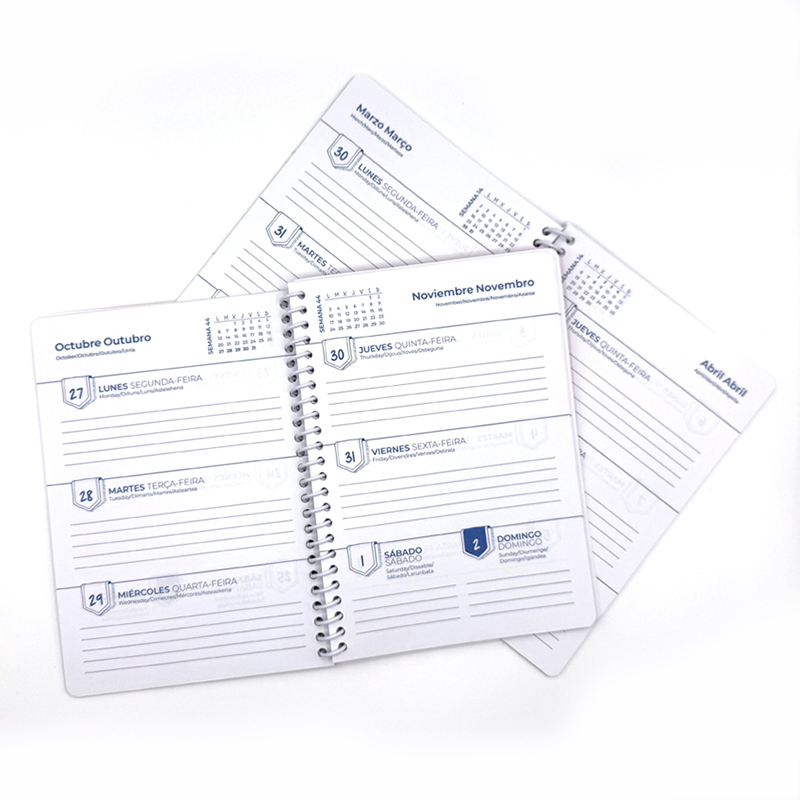 AGENDA ESCOLAR BB A5 SEMANA VISTA DIDEX 2025-26