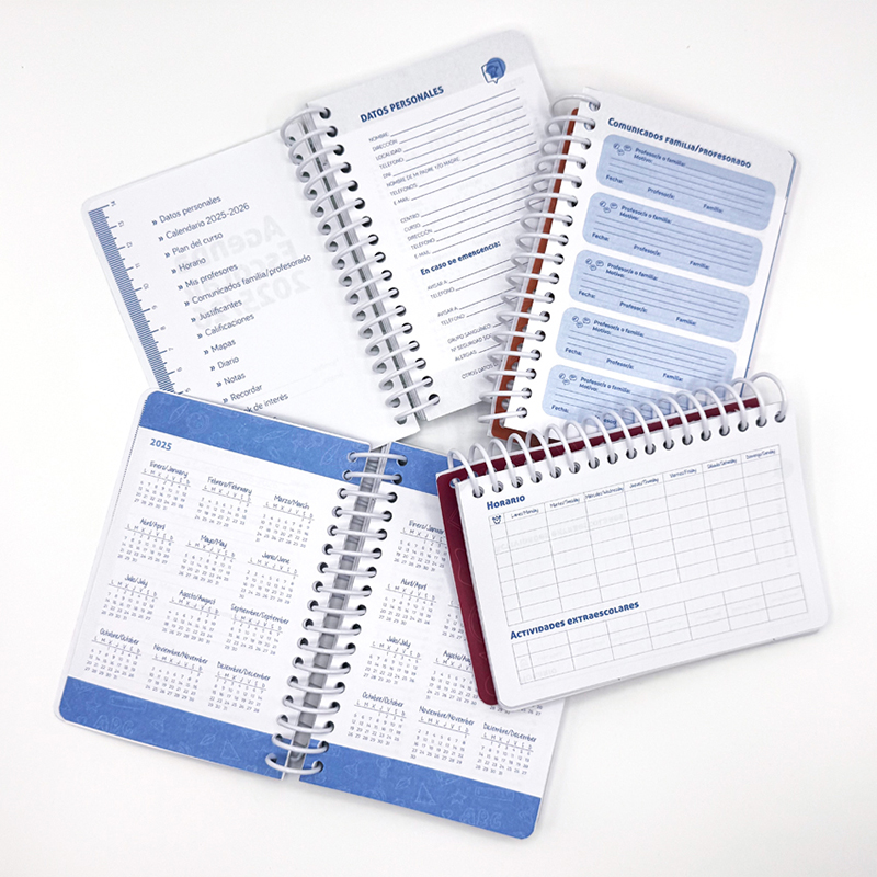 AGENDA ESCOLAR BB A6 DÍA PAGINA  DIDEX 2025-26