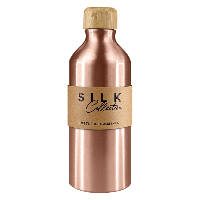 BOTELLA SILK ALUMINIO (DORADO)(600ML)