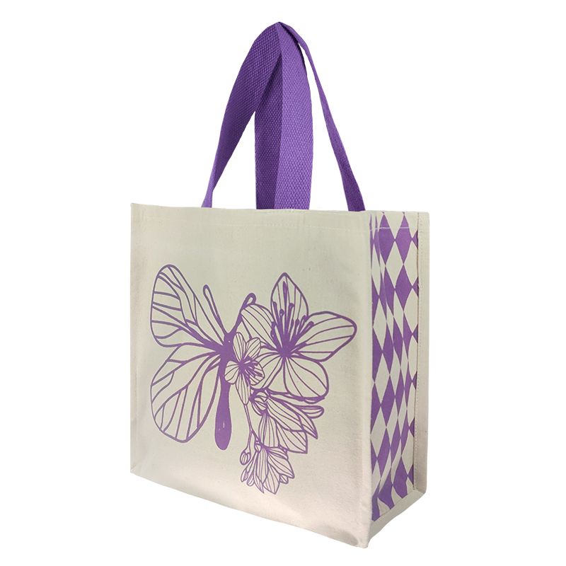 BOLSA ALGODÓN TERRA LILA