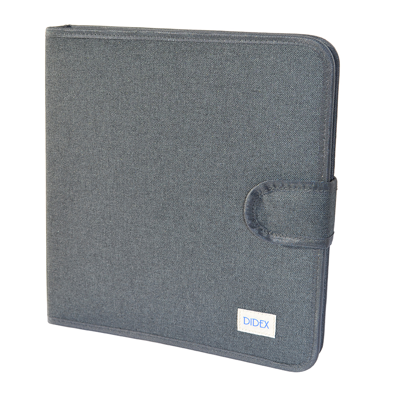 CARPETA ARCHIVADORA JEANS GRIS
