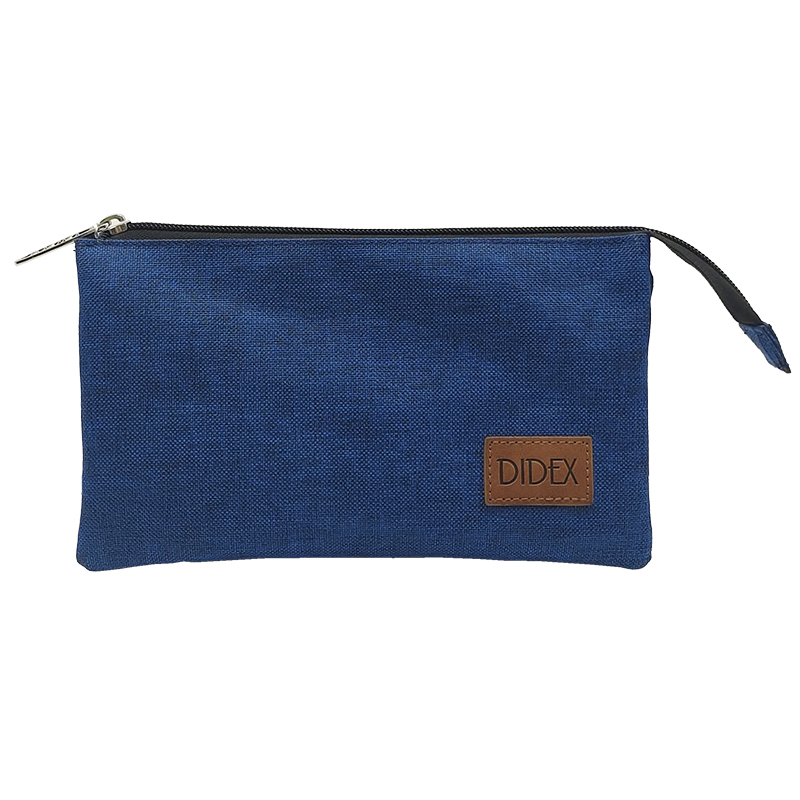 ESTUCHE TRIPLE AZUL MARINO