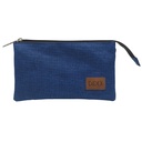 ESTUCHE TRIPLE AZUL MARINO