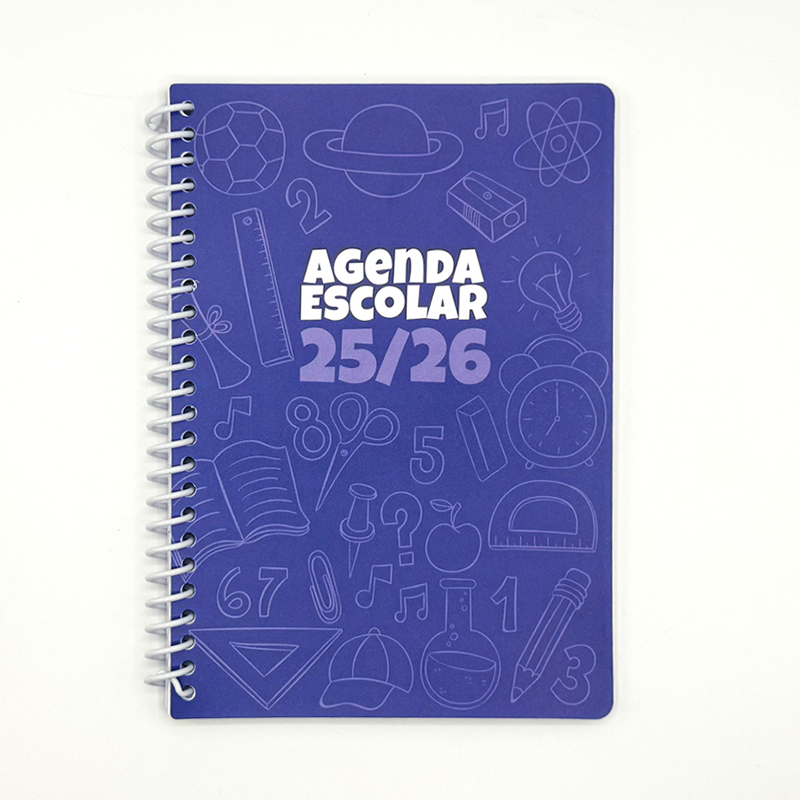 AGENDA ESCOLAR BB A5 SEMANA VISTA DIDEX 2025-26