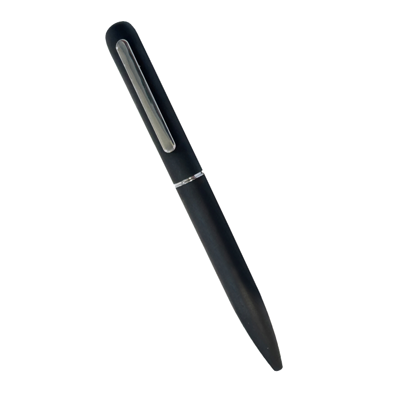BOLÍGRAFO ALUMINIO. TINTA AZUL CON ESTUCHE 