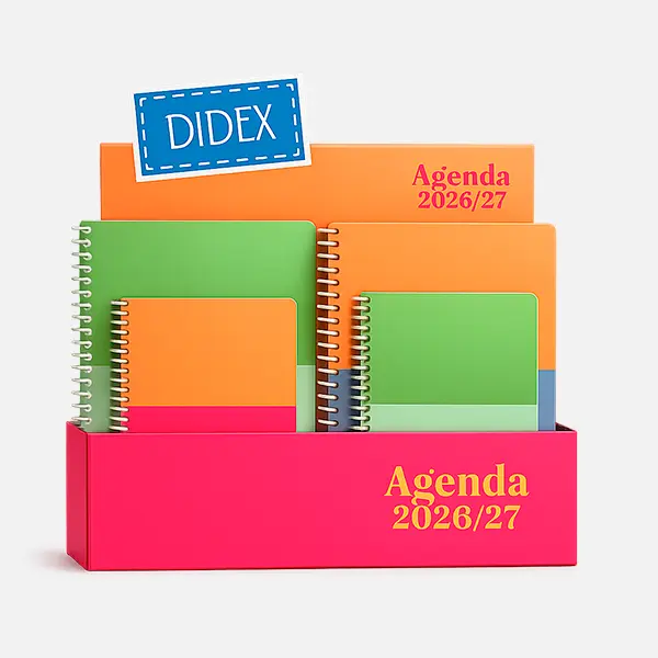 DISPLAY AGENDAS ESCOLAR BB 2026-27
