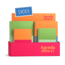 DISPLAY AGENDAS ESCOLAR BB 2026-27