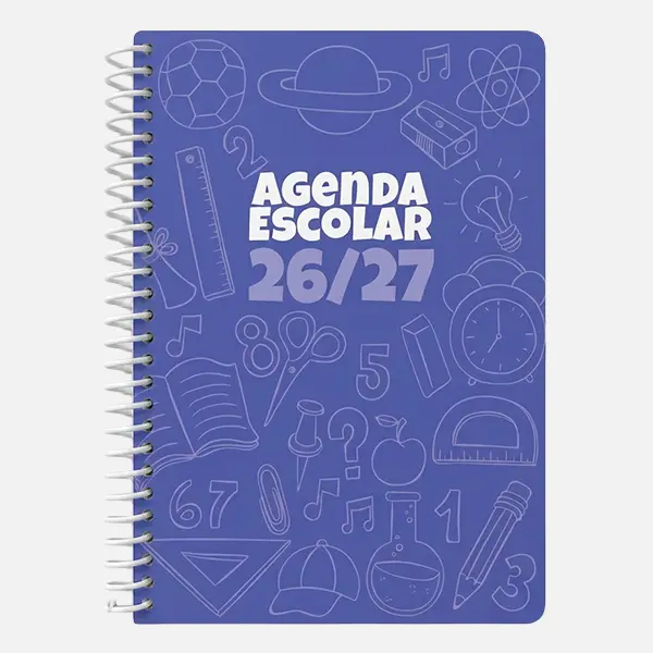 AGENDA ESCOLAR A6 DÍA PAGINA  DIDEX 2026-27