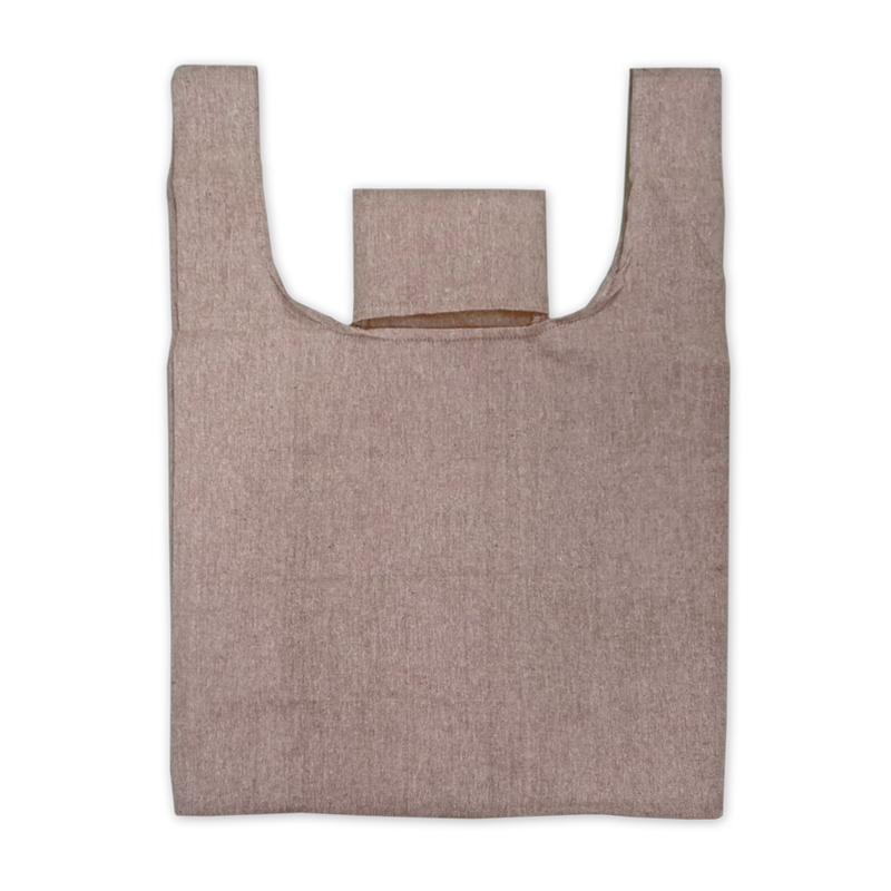 BOLSA PLEGABLE ALGODÓN RECICLADO