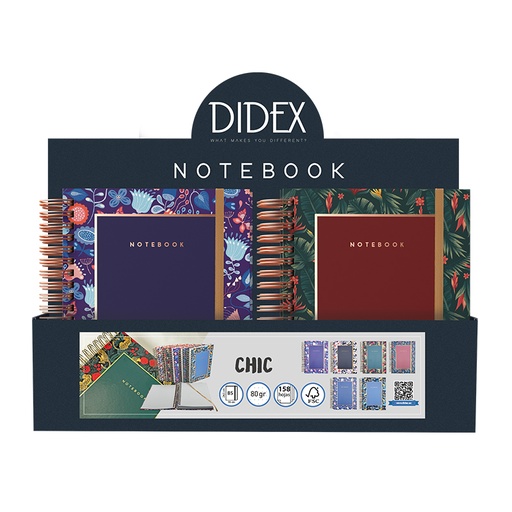 NOTEBOOK CHIC (21BL)