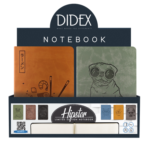 NOTEBOOK HIPSTER (21BL)