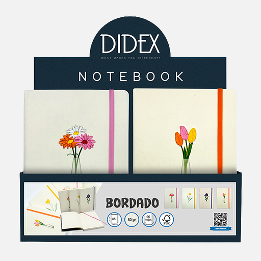 NOTEBOOK BORDADO (21BL)