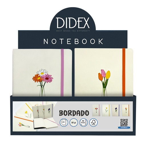 NOTEBOOK BORDADO (21BL)
