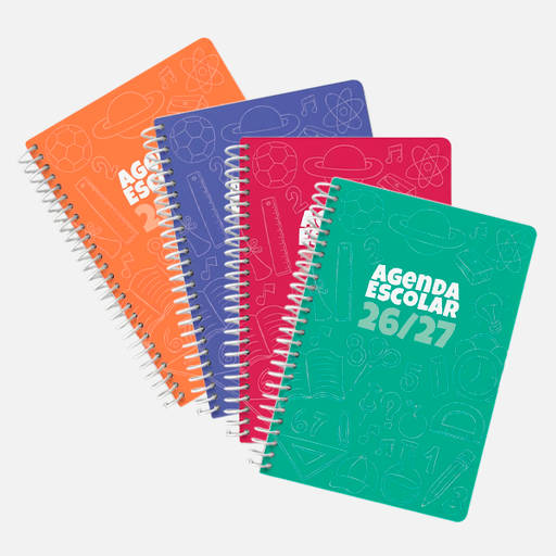 AGENDA ESCOLAR A6 DÍA PAGINA  DIDEX 2026-27